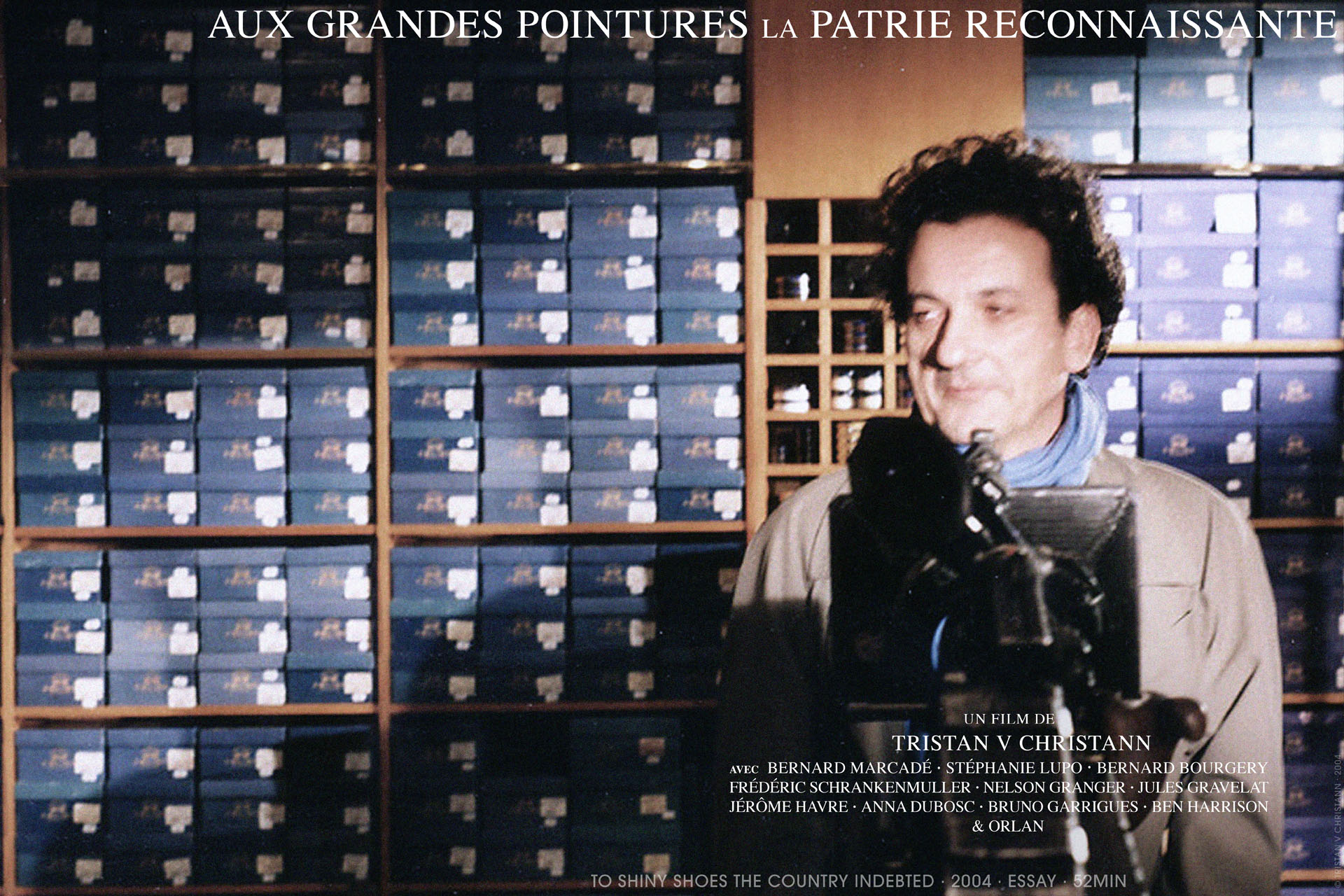 Tristan V Christann, Aux Grandes Pointures la Patrie Reconnaissante, To Large Size Shoes the Country Indebted, Bernard Marcade, Orlan, Stephanie Lupo